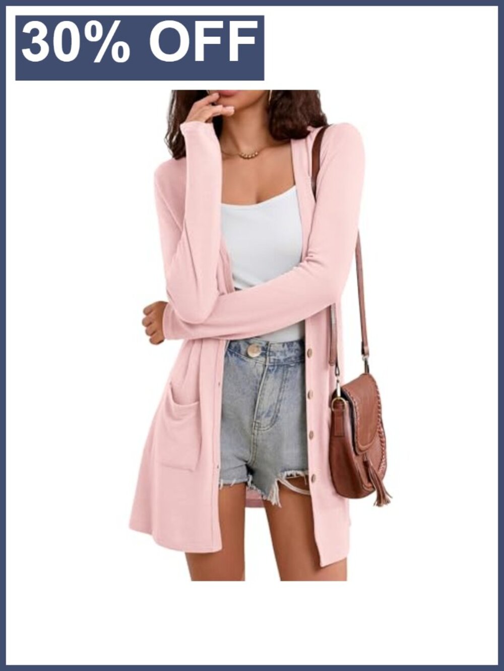 Lightweight Long Sleeve Open Front Cardigan Knit Duster Cover Up